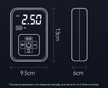 Portable Wireless Car Tire Inflator