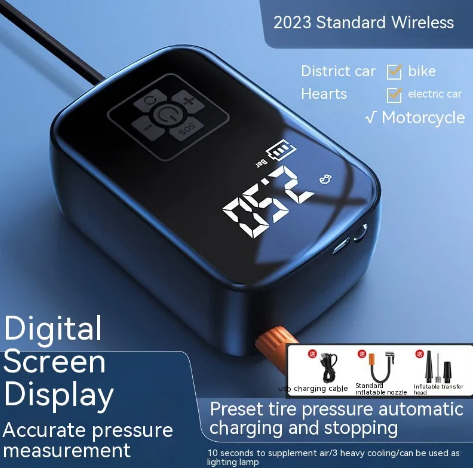 Portable Wireless Car Tire Inflator