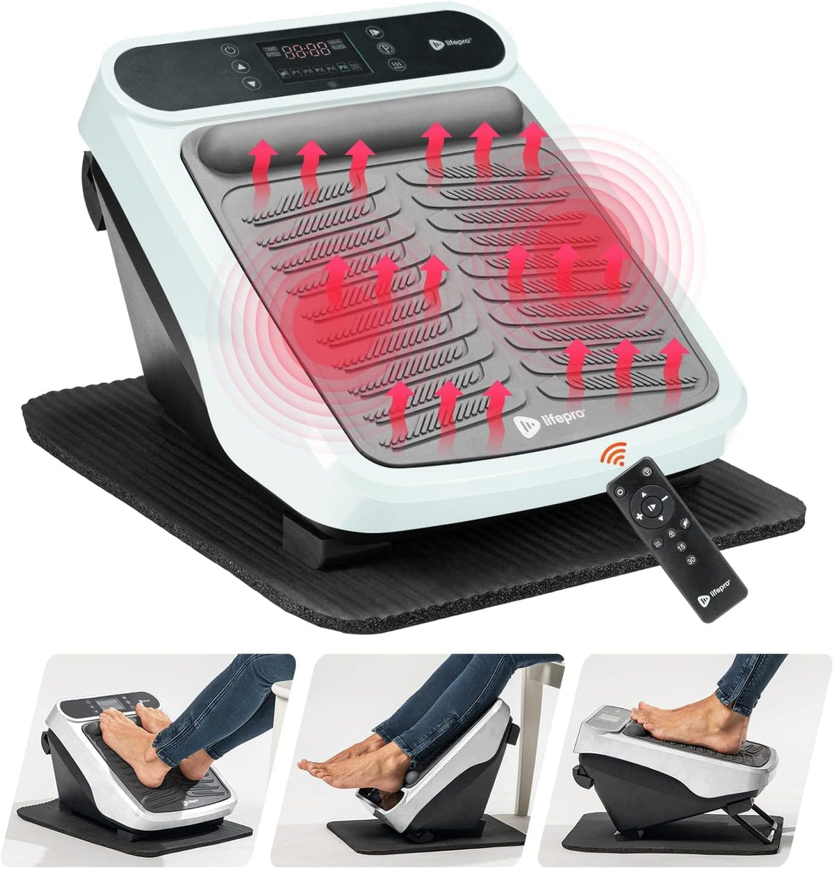 Electric Foot & Calf Massager – Vibrating Heat Machine for Leg & Muscle Relaxation