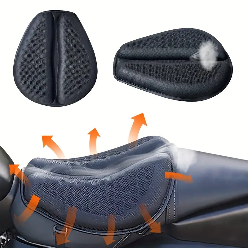 Honeycomb Gel Motocycle Seat Cushion