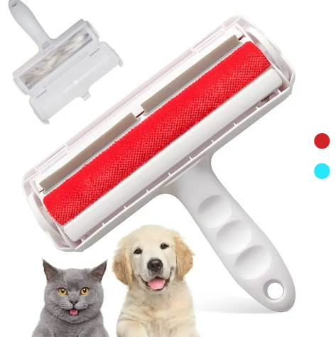Reusable Pet Hair Remover Roller – Lint-Free Fur Picker for Furniture, Clothes & Carpet