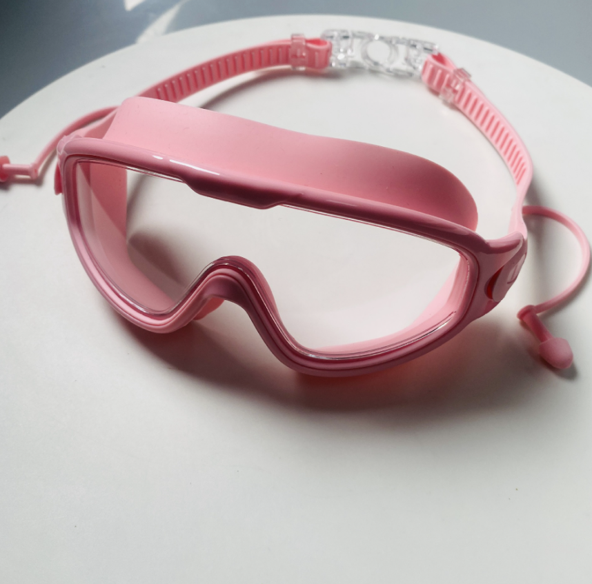 Large Waterproof Anti-Fog Goggles – UV Protection Swimming & Sports Eyewear