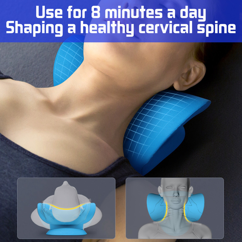 Ergonomic Cervical Traction & Relaxation Device