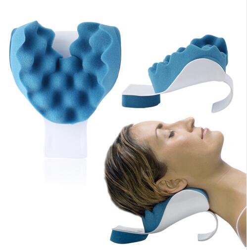Neck Support Cushion & Massage Pillow – Ergonomic Memory Foam Pillow for Neck & Shoulder Comfort
