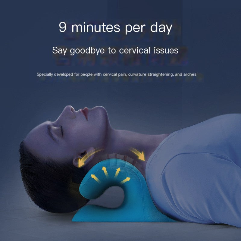 PU Foam Neck Massage Pillow – Ergonomic Cervical Support Cushion for Rest & Travel