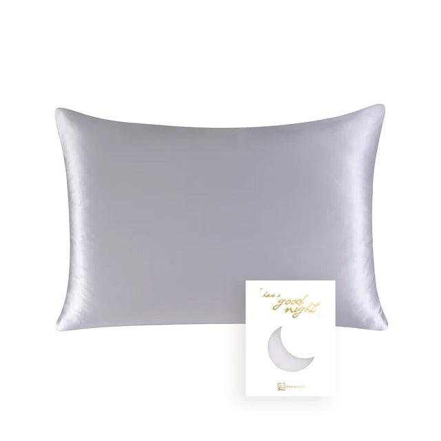 Silk Satin Pillowcase – Smooth Solid Color Pillow Cover for Hair & Skin Care