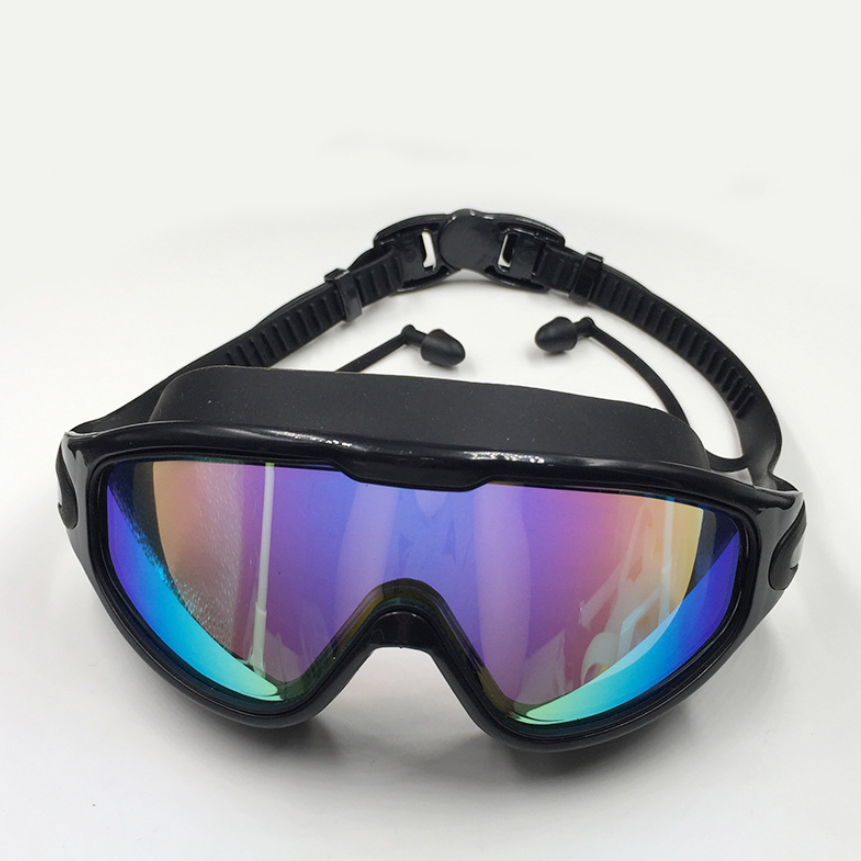 Large Waterproof Anti-Fog Goggles – UV Protection Swimming & Sports Eyewear