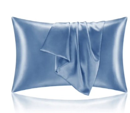 Silk Satin Pillowcase – Smooth Solid Color Pillow Cover for Hair & Skin Care