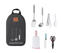 Outdoor Picnic Bag with BBQ Cooking Set – Portable Camping Storage Kit