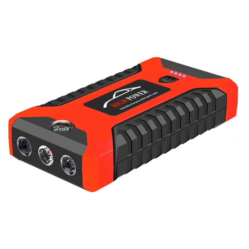 Portable Car Jump Starter & Power Bank – 600A Peak, 4-in-1 Emergency Booster