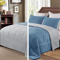 King Size Comforter Set – Lightweight Reversible 3-Piece All-Season Bedding