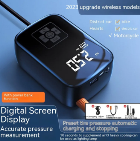 Portable Wireless Car Tire Inflator