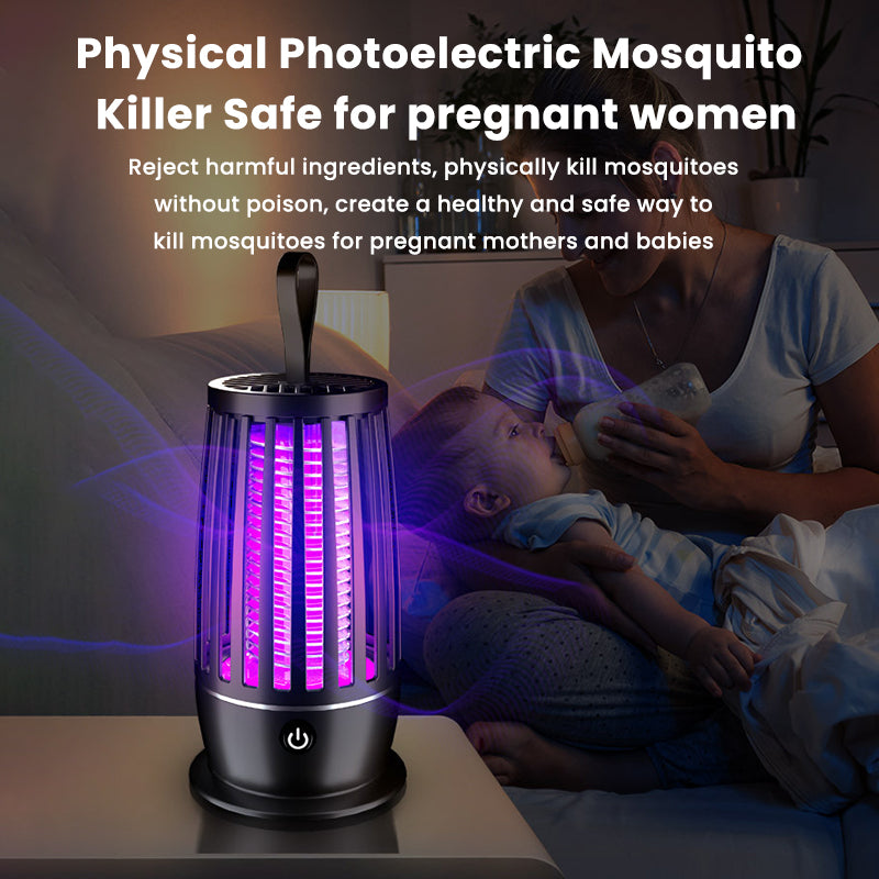 Electric Mosquito Killer Lantern – Rechargeable UV Bug Zapper Light