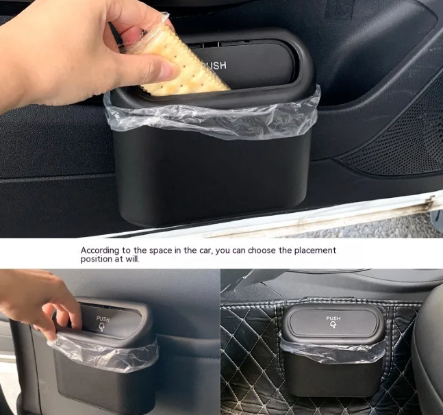Foldable Car Trash Can – Portable Collapsible Bin for Vehicle Interior