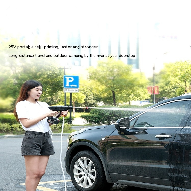 Portable Cordless Pressure Washer – High-Pressure Handheld Cleaner for Car, Garden & Home