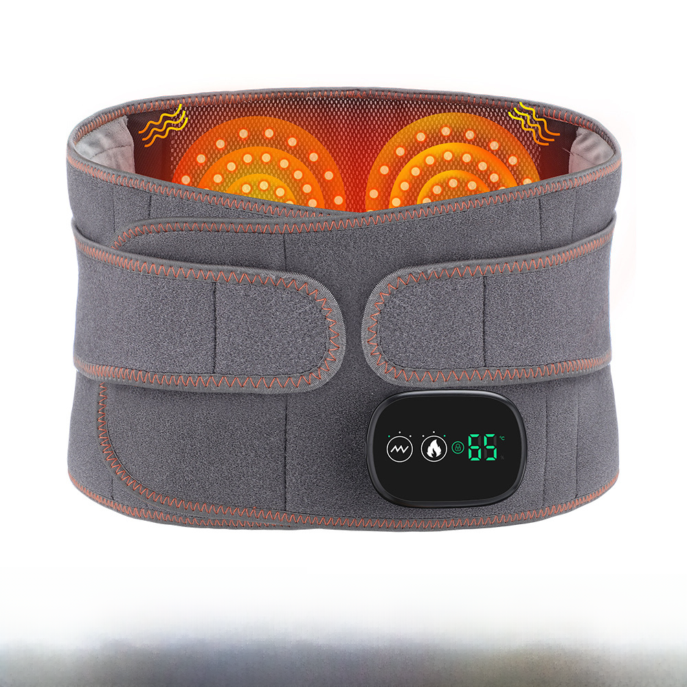 Electric Heating Massage Waist Belt – Vibrating Lumbar Wrap for Back Warmth & Relaxation