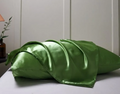 Silk Satin Pillowcase – Smooth Solid Color Pillow Cover for Hair & Skin Care