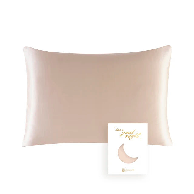 Silk Satin Pillowcase – Smooth Solid Color Pillow Cover for Hair & Skin Care