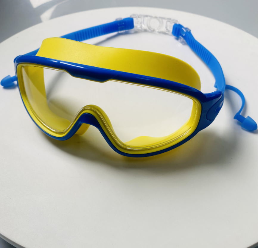 Large Waterproof Anti-Fog Goggles – UV Protection Swimming & Sports Eyewear