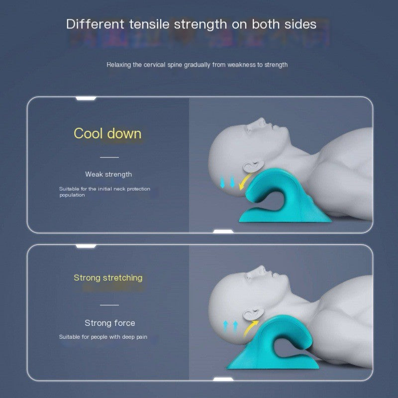 PU Foam Neck Massage Pillow – Ergonomic Cervical Support Cushion for Rest & Travel