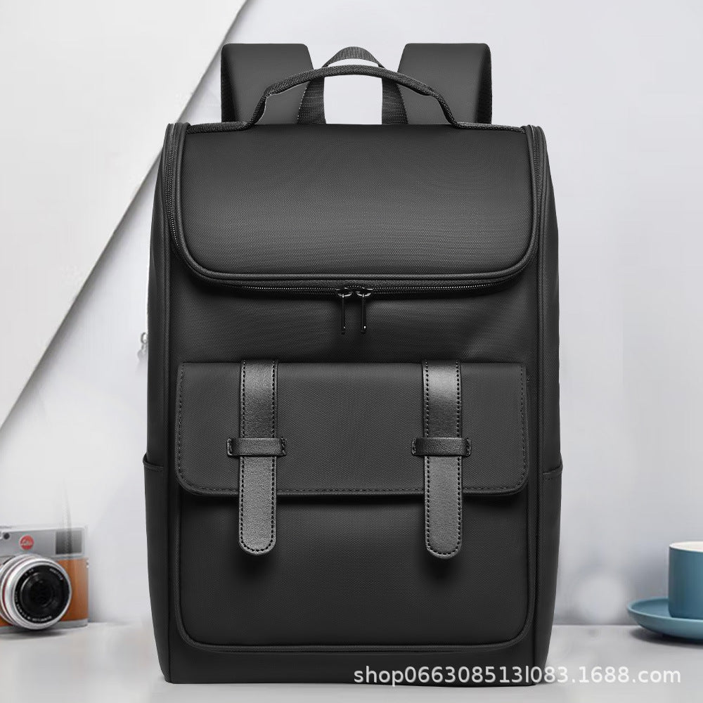 Large Capacity Backpack – Trendy School & Travel Bag for Men & Students