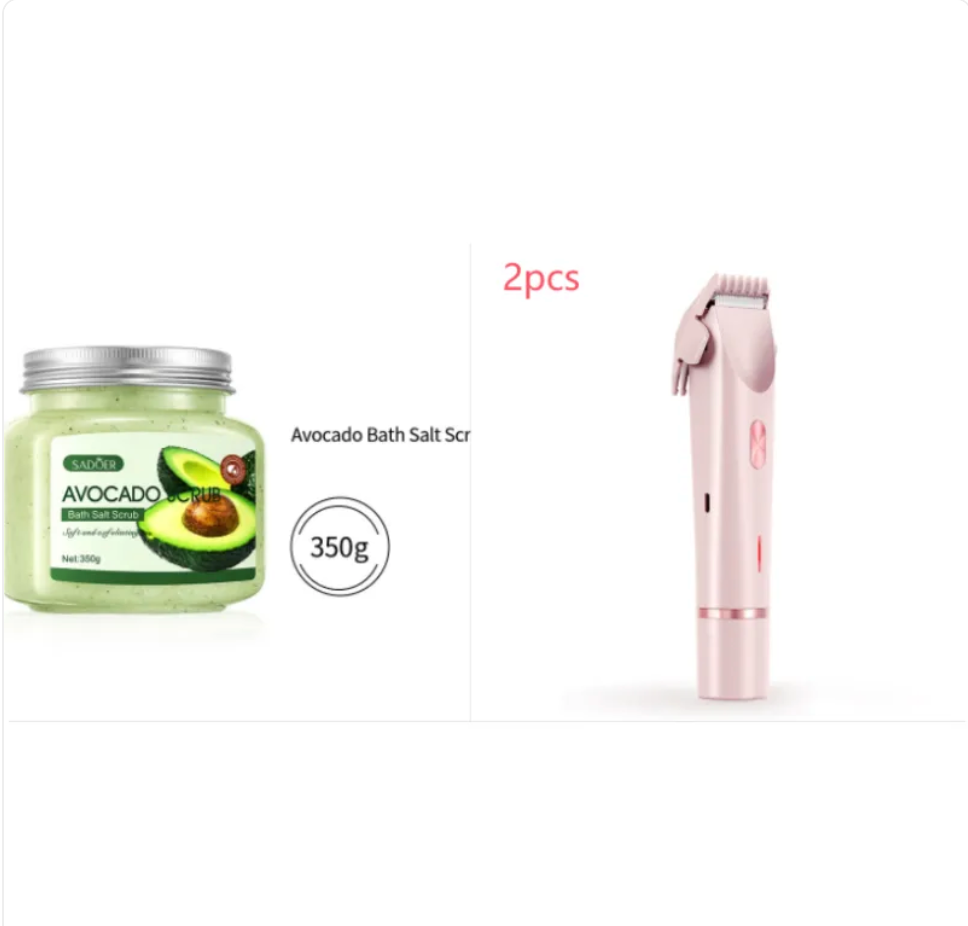 2-in-1 Women's Electric Shaver – Rechargeable Bikini Trimmer & Body Razor