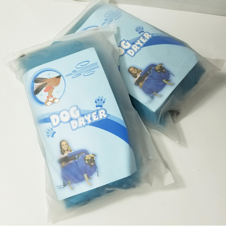 Pet Drying Bag – Fast-Dry Oxford Cloth Towel Bag for Dogs & Cats