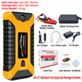 Portable Car Jump Starter & Power Bank – 600A Peak, 4-in-1 Emergency Booster