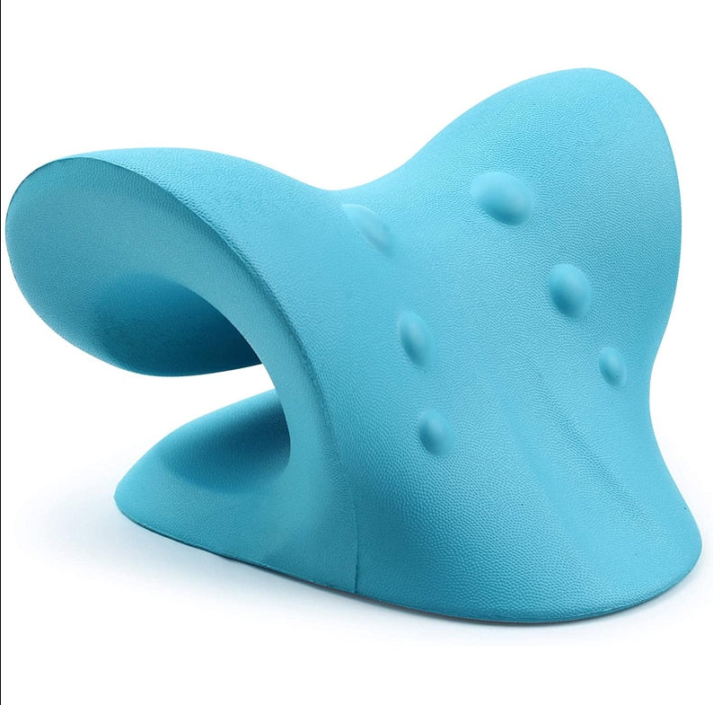 PU Foam Neck Massage Pillow – Ergonomic Cervical Support Cushion for Rest & Travel