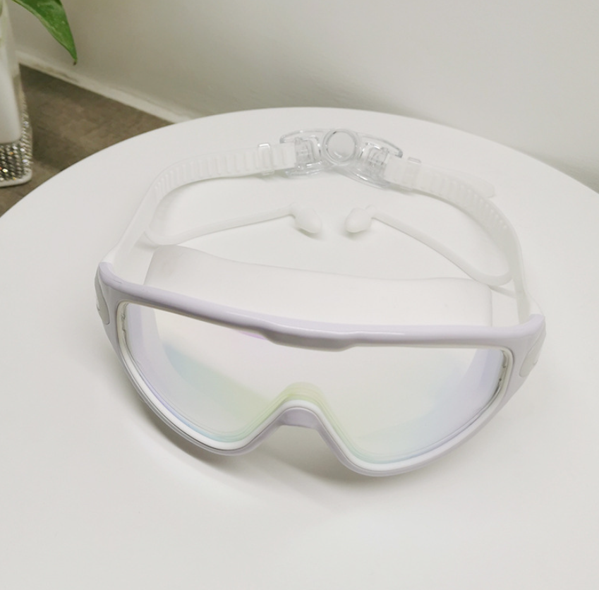 Large Waterproof Anti-Fog Goggles – UV Protection Swimming & Sports Eyewear