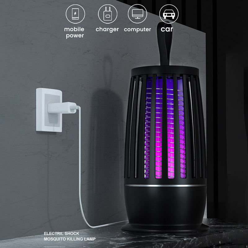 Electric Mosquito Killer Lantern – Rechargeable UV Bug Zapper Light