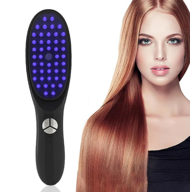Electric Scalp Massager & Hair Growth Comb – Vibrating Head Massager for Scalp Stimulation