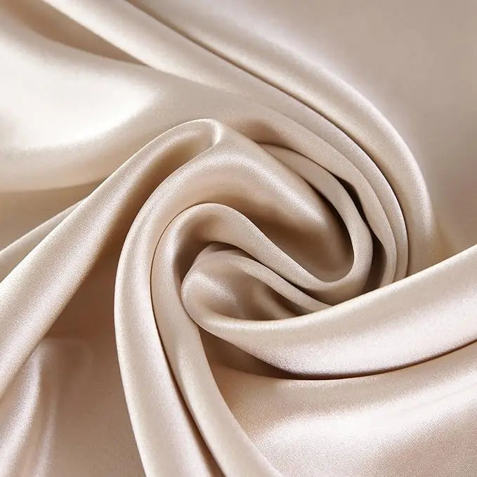 Silk Satin Pillowcase – Smooth Solid Color Pillow Cover for Hair & Skin Care