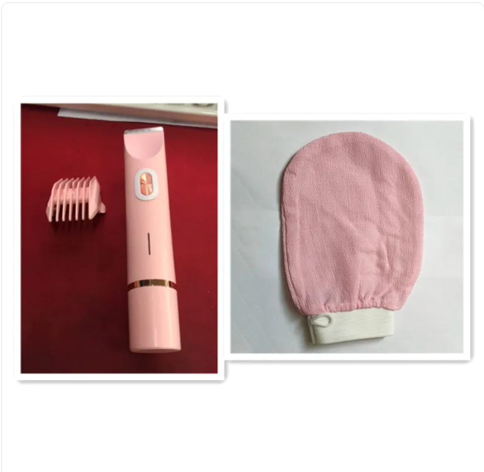 2-in-1 Women's Electric Shaver – Rechargeable Bikini Trimmer & Body Razor